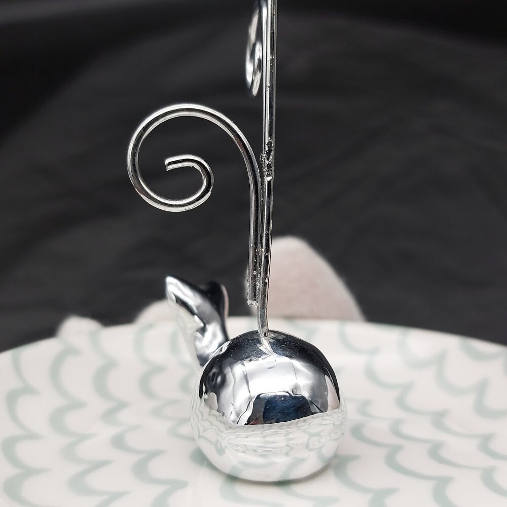 Lauren Conrad Whale Jewelry Dish Ring Holder Trinket Tray Kohl's Metal Ceramic - Picture 12 of 16